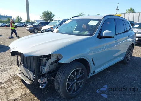 2023 BMW X3 xDrive30I z USA, uszkodzony, nr VIN 5UX53DP04P9S17792